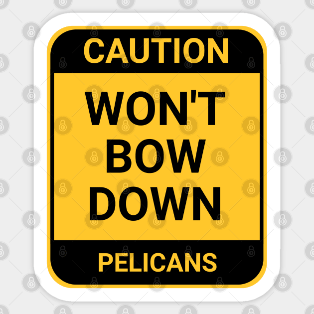 WON'T BOW DOWN Sticker by BURN444